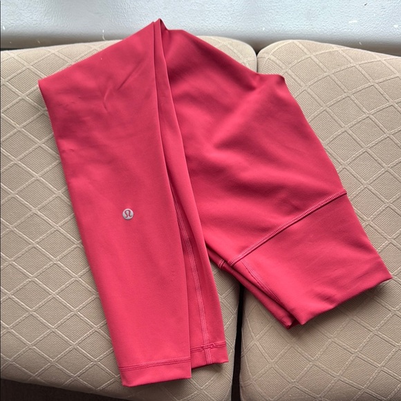 Lululemon Wunder Train 25” Vintage Rose